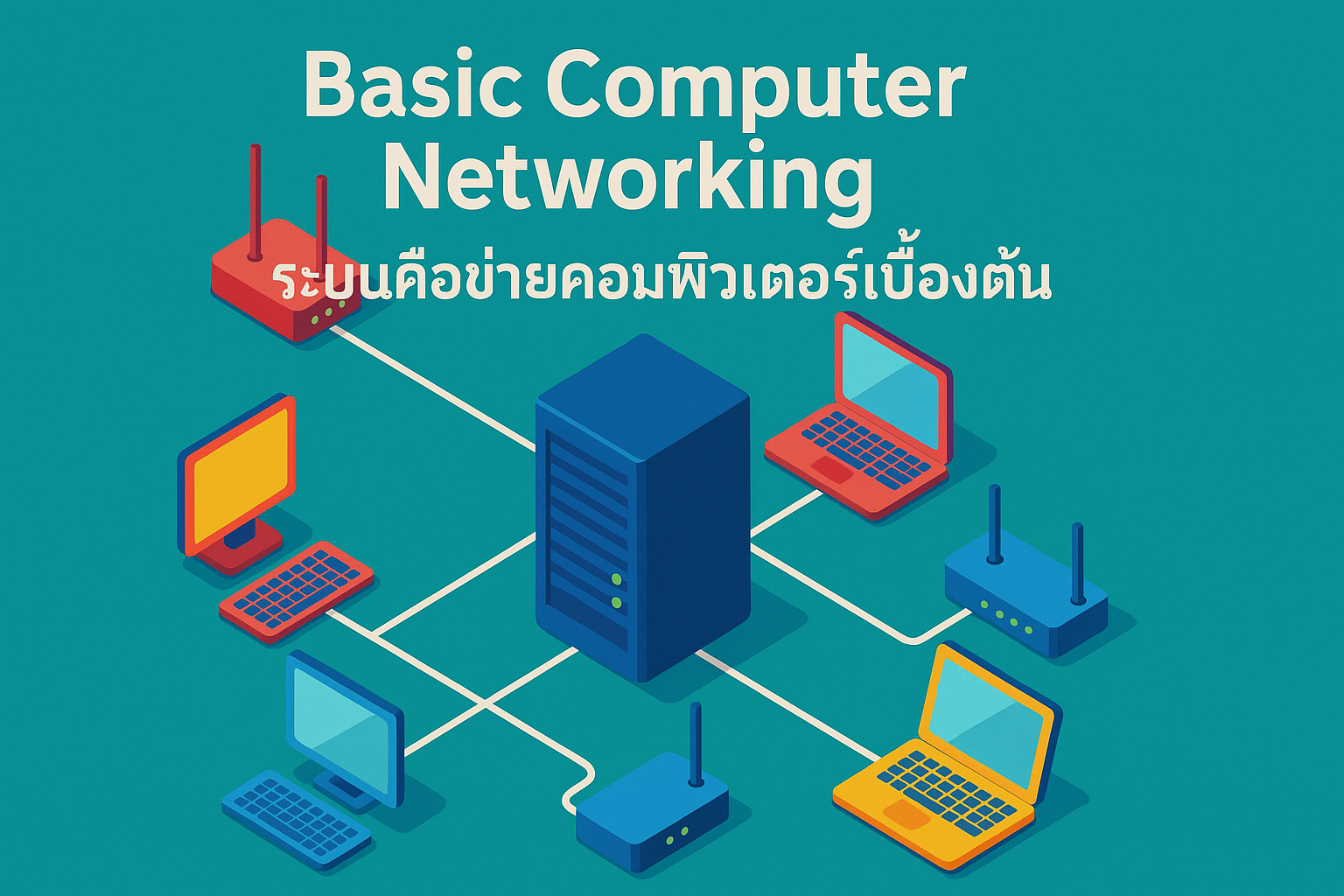 ระบบเครือข่ายคอมพิวเตอร์เบื้องต้น