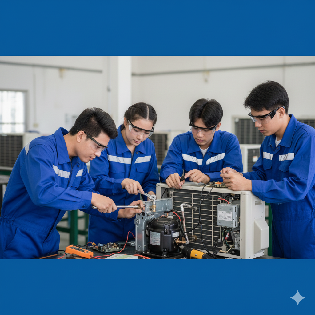 เครื่องทำความเย็นและปรับอากาศ  