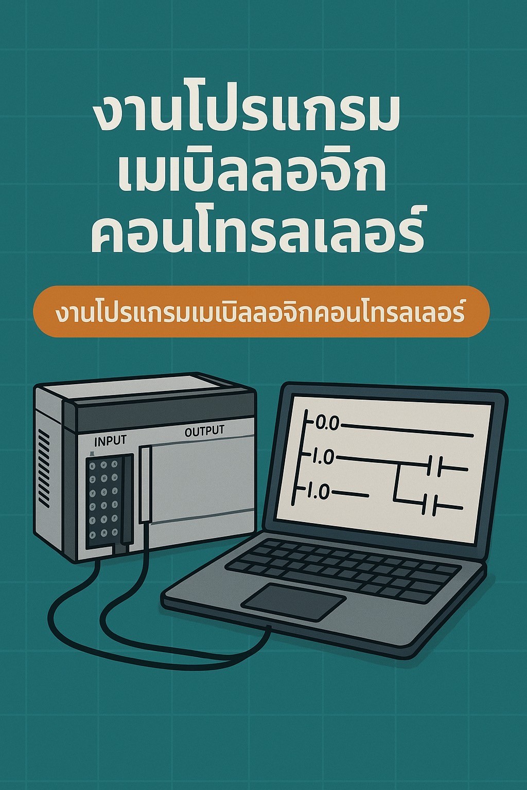 งานโปรแกรมเมเบิลลอจิกคอนโทรลเลอร์