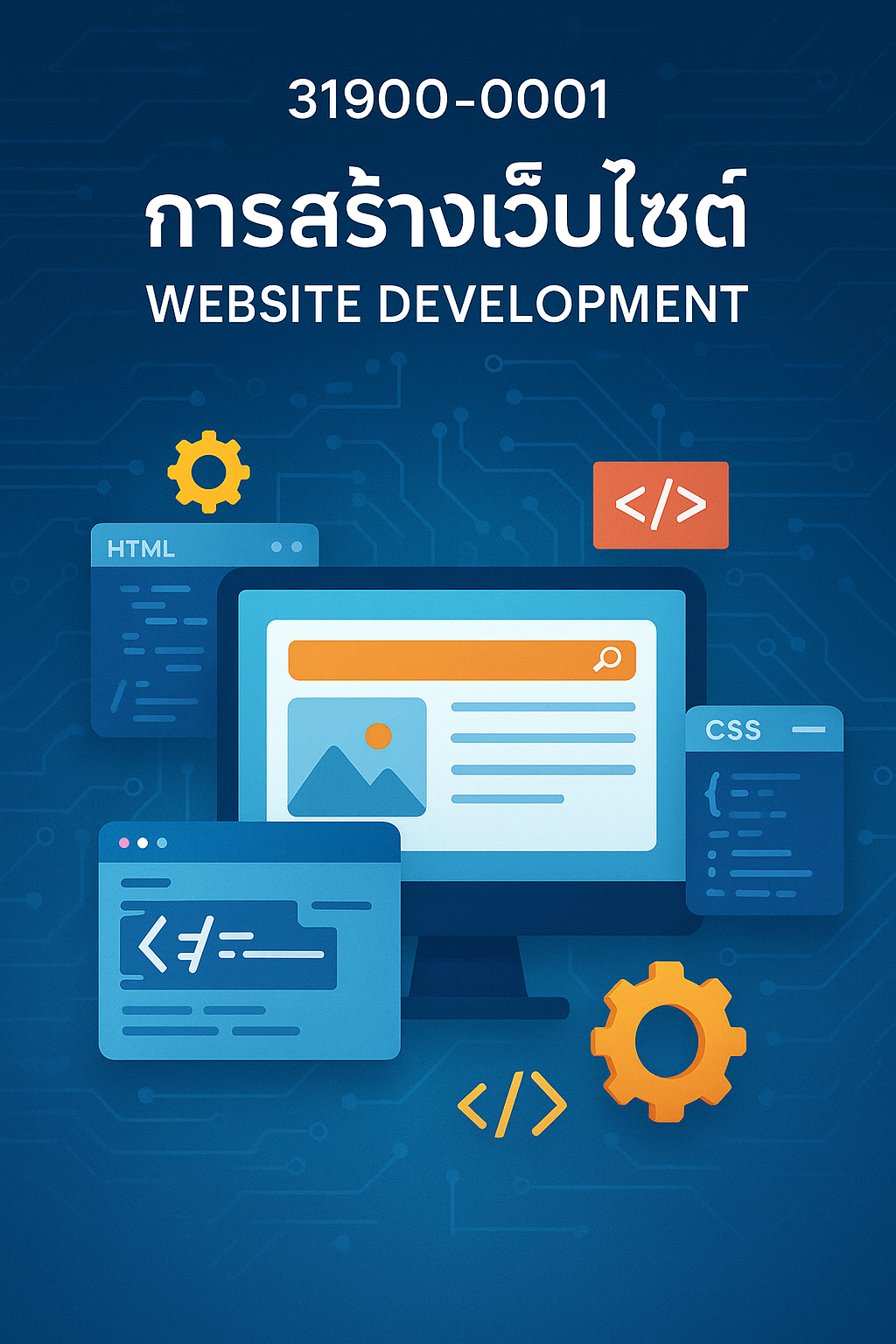 แนะนำรายวิชาการสร้างเว็บไซต์ website Development