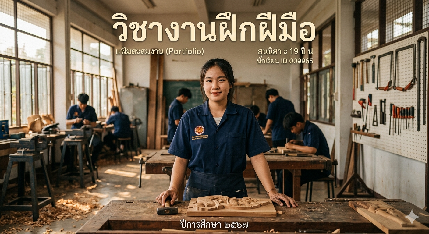 รายวิชางานฝึกฝีมือ (Bench Works1)