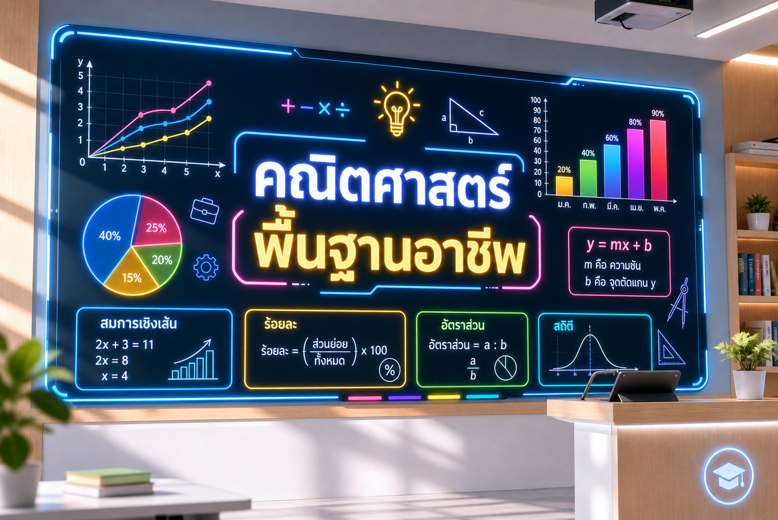 คณิตศาสตร์พื้นฐานอาชีพ