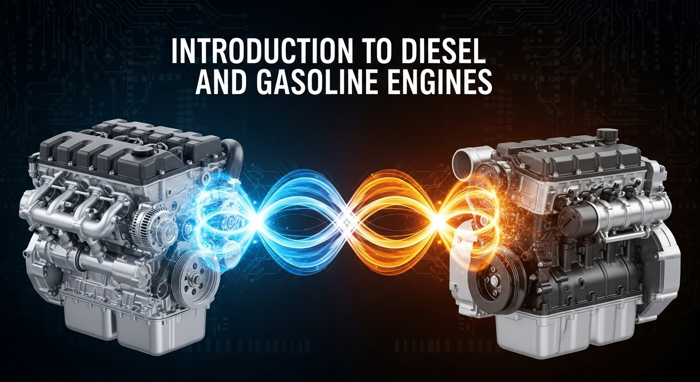 งานเครื่องยนต์แก๊สโซลีนและดีเซลเบื้องต้น 